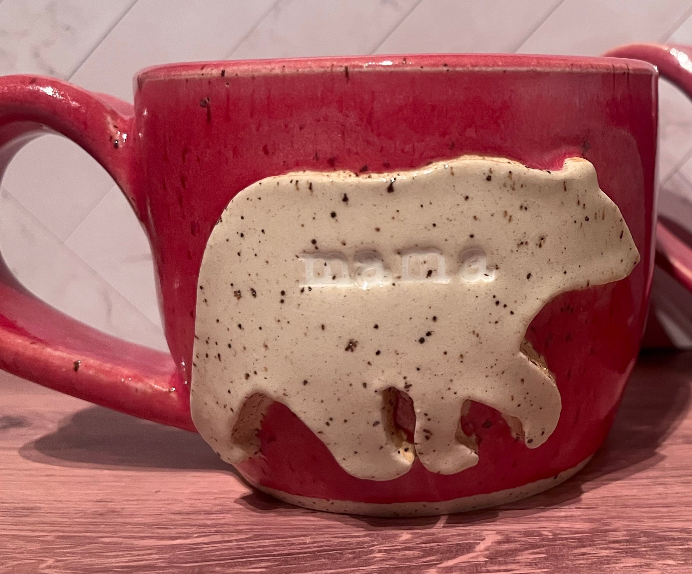 Mama Bear Mug in Raspberry Fizz #1 - Available Now
