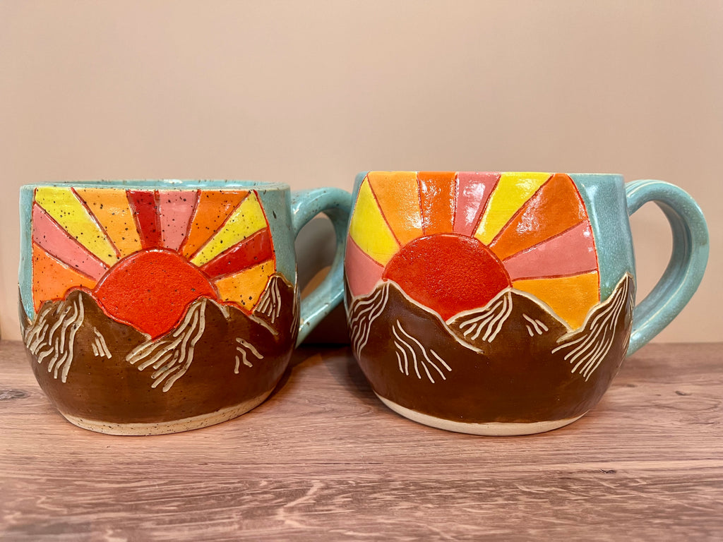 Sunrise in the Mountains Mug - Pre-order Only