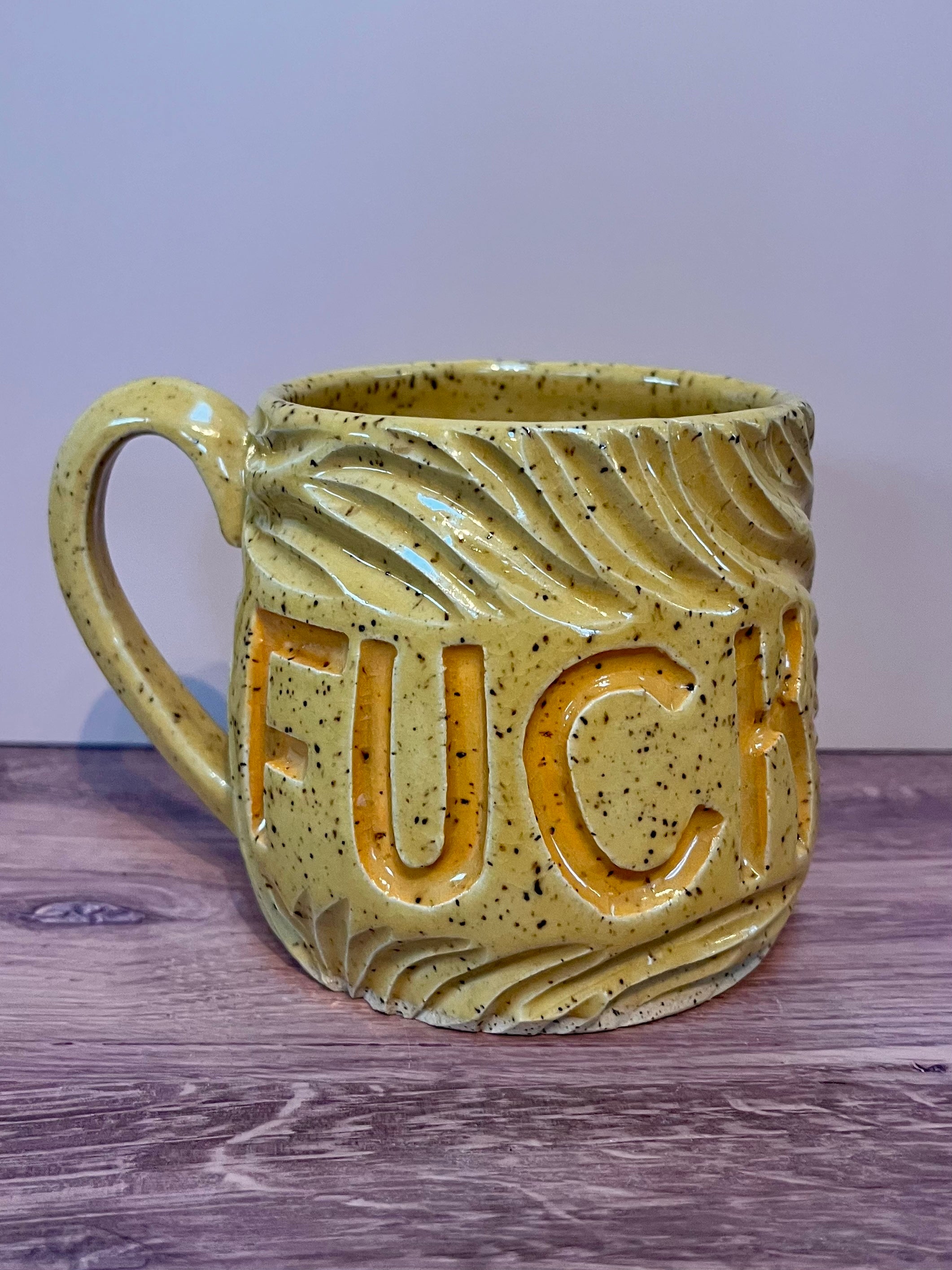 A Mug for the Times, Carved Mug Body - Pre-order Only
