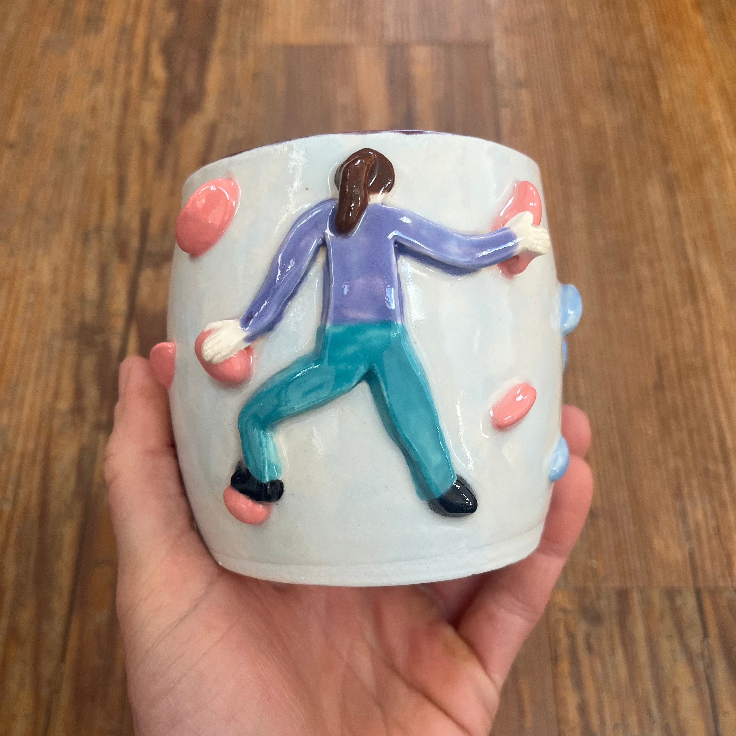 Climber Mug in Eggplant