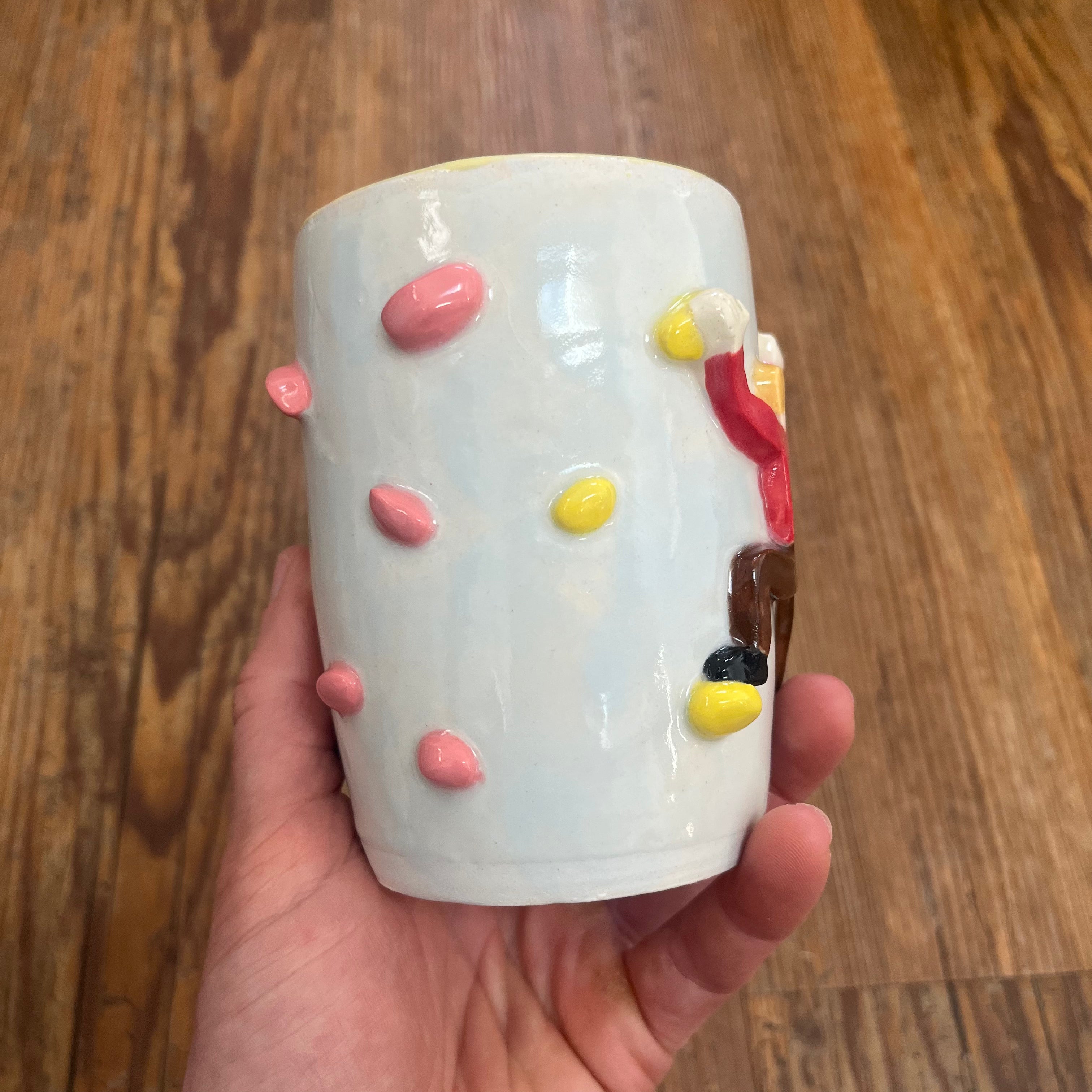 Climber Travel Mug in Biscotti