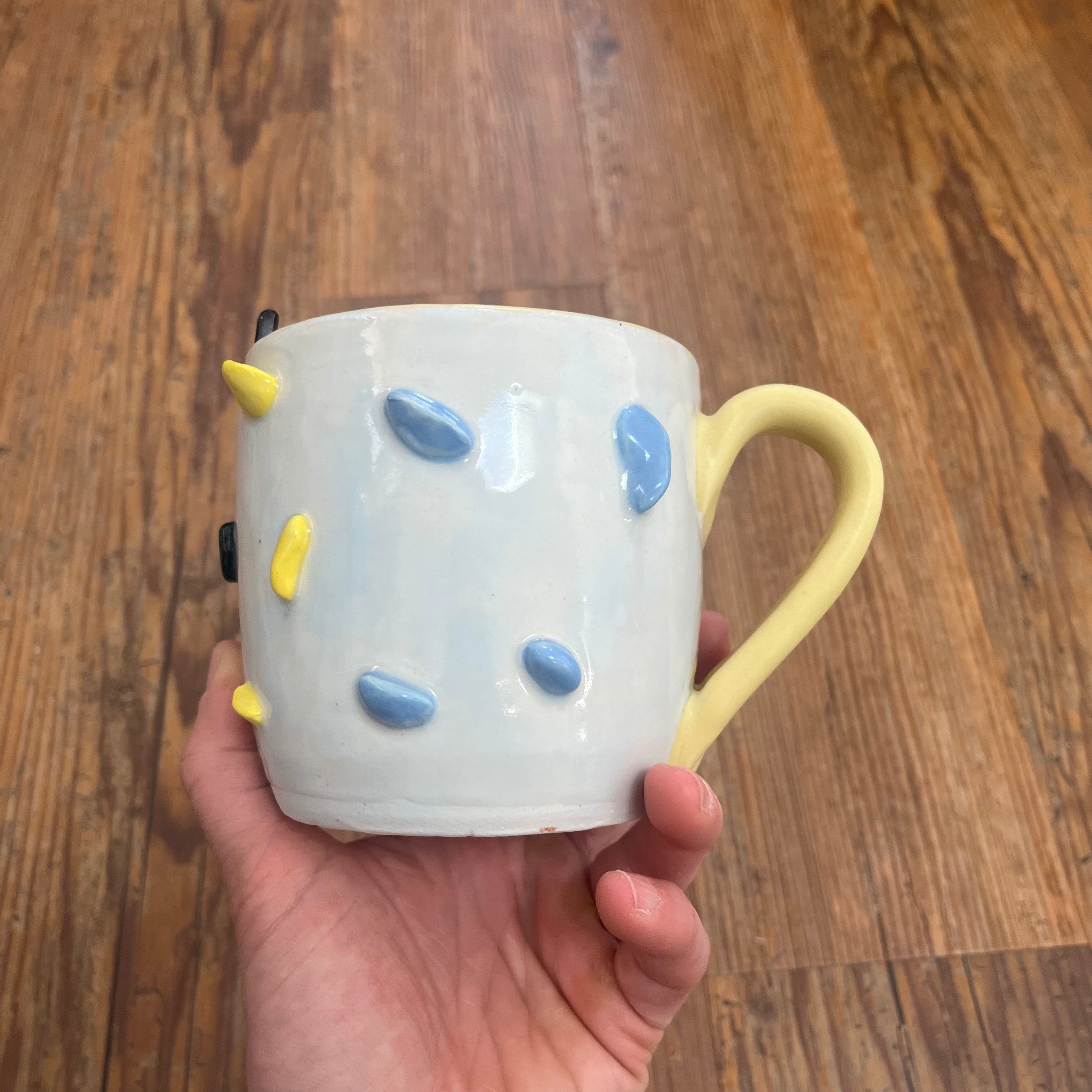 Climber Mug with Topout in Biscotti