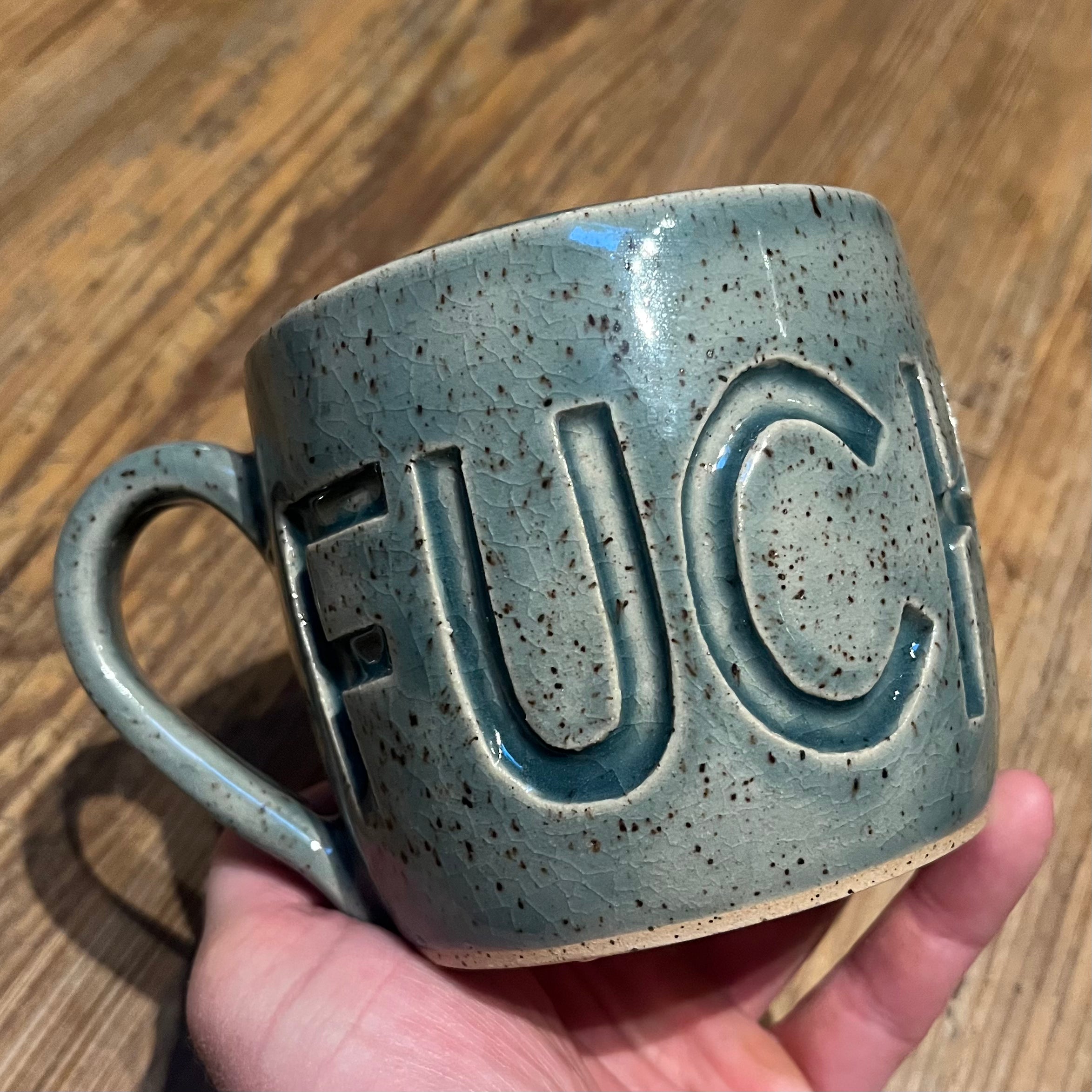 Mug for the Times in Fog