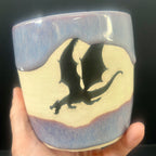 Periwinkle Three Dragon Mug