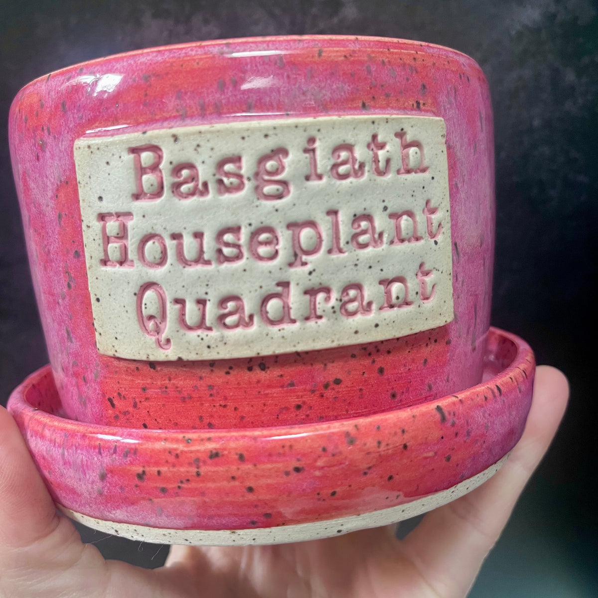 Basgiath Houseplant Quadrant Planter