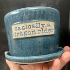 Dragon Rider Planter