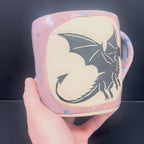 Wildflower Purple Dragon Mug